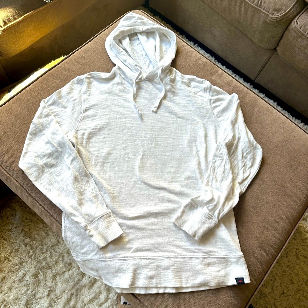 Mens Faherty Sunwashed Slub Hoodie